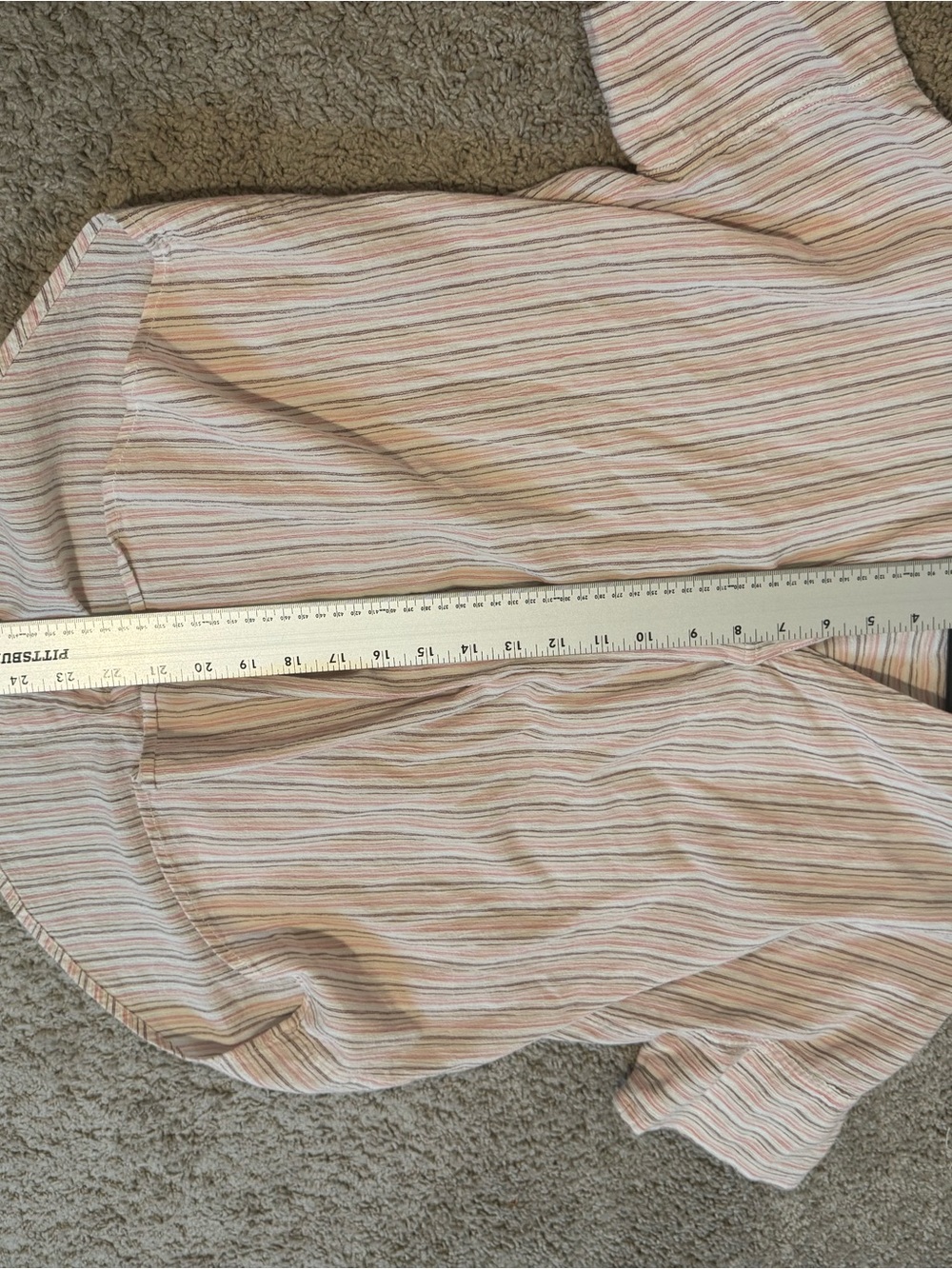 Madewell Pink Stripe Short-Sleeve Tunic - Picture 6 of 6